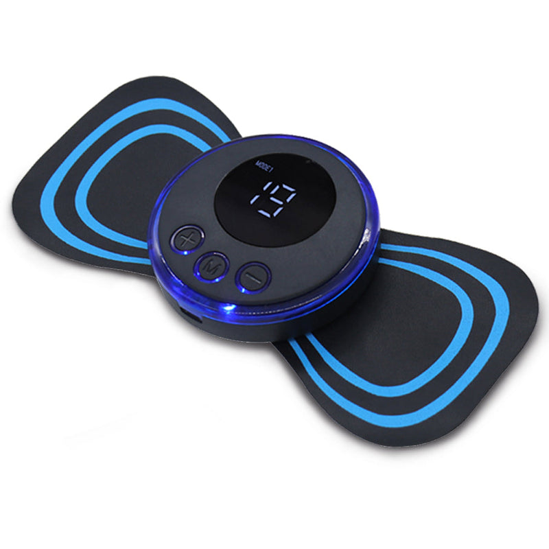 Massageador Portátil Recarregável + Capinha Bag Aquática Para Celular Prova D'água Universal Cor Preto